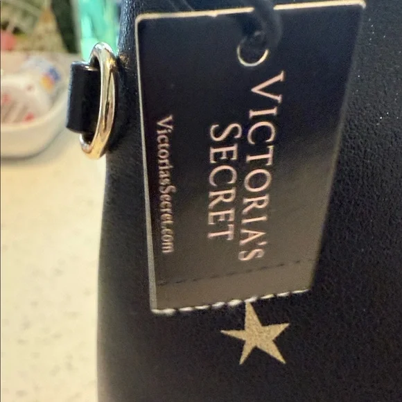 Victoria's Secret Black Starry Cosmetic Bag - Picture 3 of 6